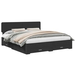 vidaXL &Sigma;&kappa;&epsilon;&lambda;&epsilon;&tau;ό&sigmaf; &Kappa;&rho;&epsilon;&beta;&alpha;&tau;&iota;&omicron;ύ &Mu;&alpha;ύ&rho;&omicron; 200 x 200 cm &Epsilon;&pi;&epsilon;&xi;&epsilon;&rho;&gamma;&alpha;&sigma;&mu;έ&nu;&omicron; &xi;ύ&lambda;&omicron;