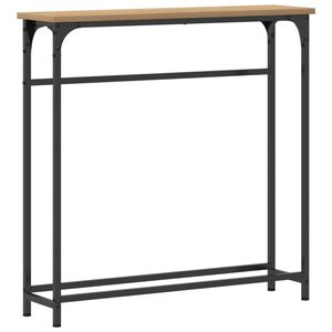 vidaXL &Tau;&rho;&alpha;&pi;έ&zeta;&iota; &kappa;&omicron;&nu;&sigma;ό&lambda;&alpha;&sigmaf; Artisan Oak 75 x 19,5 x 75 &epsilon;&kappa;.