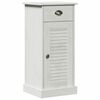 vidaXL Σετ Επίπλων Μπάνιου με συρτάρι 3 pcs Καφέ 37 x 34 x 80 εκ
