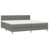 vidaXL &Kappa;&rho;&epsilon;&beta;ά&tau;&iota; Boxspring &mu;&epsilon; &Sigma;&tau;&rho;ώ&mu;&alpha; &Sigma;&kappa;&omicron;ύ&rho;&omicron; &Gamma;&kappa;&rho;&iota; 200x200 &epsilon;&kappa;. &Upsilon;&phi;&alpha;&sigma;&mu;ά&tau;&iota;&nu;&omicron;