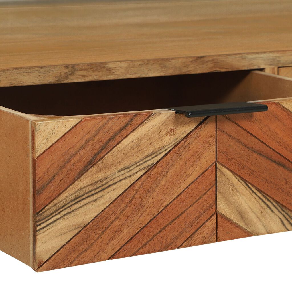 vidaXL Ντουλάπα τηλεόρασης 100x35x50 εκ Μασίφ Ξύλο Ακακίας