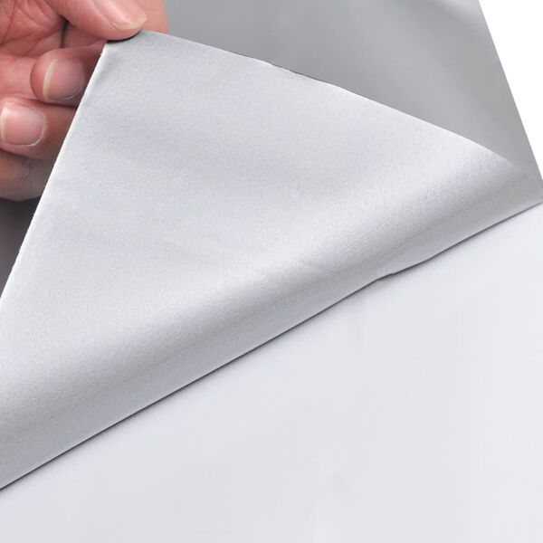 vidaXL Μεμβράνες Αυτοκινήτου 2 τεμ. Ασημί Ματ 100x150 εκ. & 50x150 εκ.