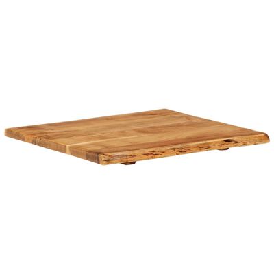 vidaXL Πάγκος Μπάνιου 58x52x2,5 εκ. από Μασίφ Ξύλο Ακακίας