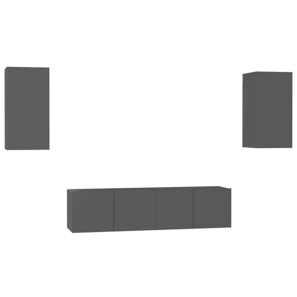 vidaXL Έ&pi;&iota;&pi;&lambda;&alpha; &Tau;&eta;&lambda;&epsilon;ό&rho;&alpha;&sigma;&eta;&sigmaf; &Sigma;&epsilon;&tau; 4 &Tau;&epsilon;&mu;&alpha;&chi;ί&omega;&nu; &Gamma;&kappa;&rho;&iota; &alpha;&pi;ό &Mu;&omicron;&rho;&iota;&omicron;&sigma;&alpha;&nu;ί&delta;&alpha;