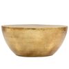 vidaXL Τραπεζάκι Σαλονιού Hammered Μπρούτζινο 70x30 εκ. από Αλουμίνιο
