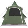 vidaXL Σκηνίτσα Teepee με στέγη Πράσινο 545 x 450 x 295 εκ