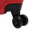 vidaXL Σετ Βαλίτσας με κλειδαριά 3 pcs Κόκκινο 50 x 31 x 78 εκ