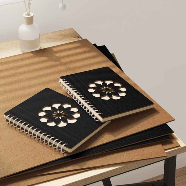 vidaXL Διακοσμητικά Πάνελ 12 pcs Μαύρη Οξυά 40 x 60 x 0.27 εκ