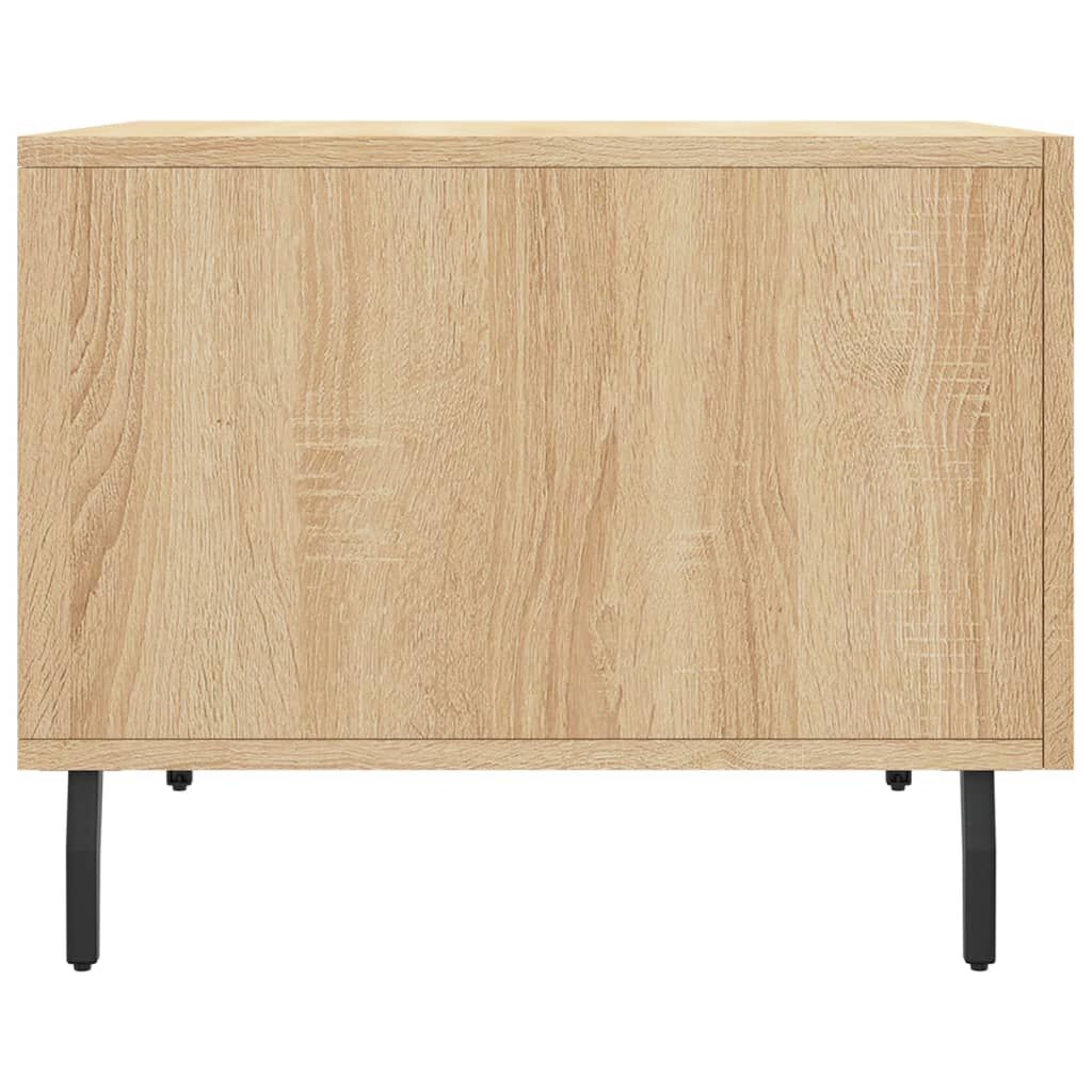 vidaXL Τραπεζάκι Σαλονιού Sonoma Δρυς 50x50x40 εκ. Επεξεργασμένο Ξύλο
