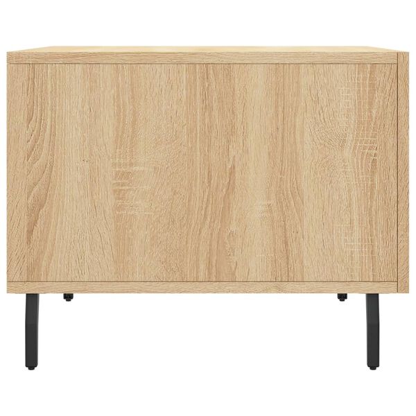 vidaXL Τραπεζάκι Σαλονιού Sonoma Δρυς 50x50x40 εκ. Επεξεργασμένο Ξύλο