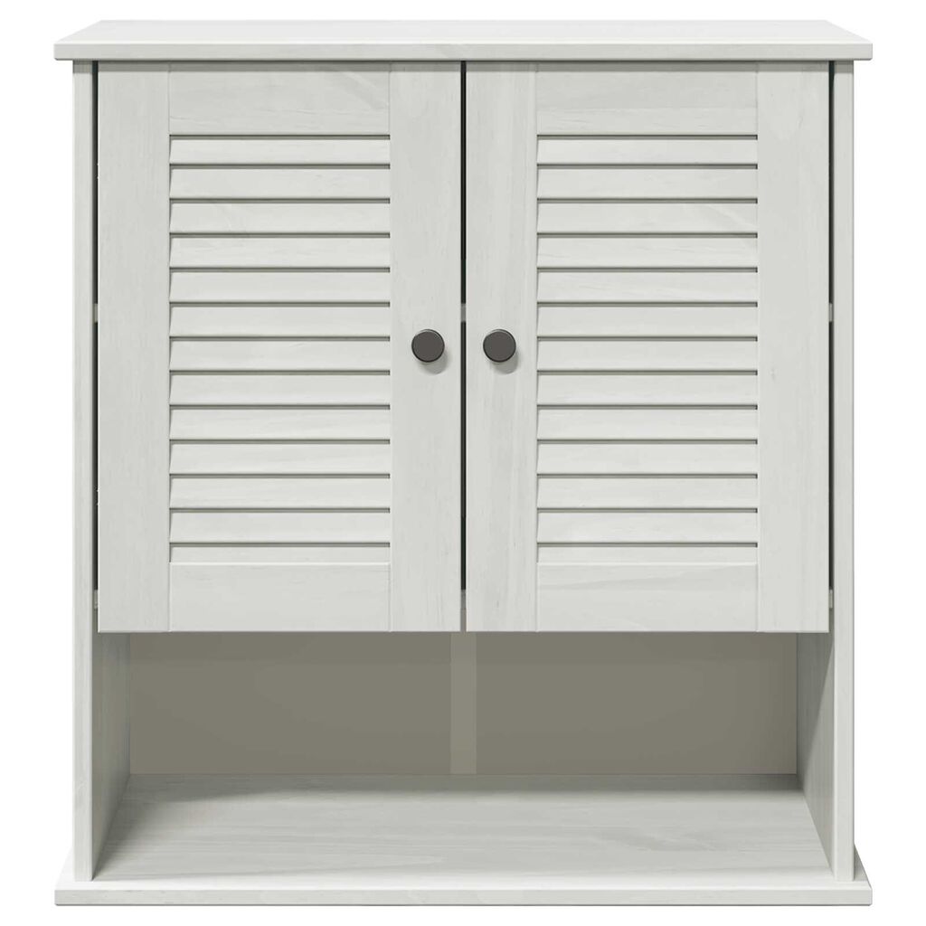 vidaXL Κρεμαστό Ντουλάπι Μπάνιου Λευκό 67.5 x 34 x 71.5 εκ