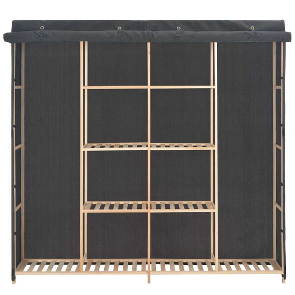 vidaXL &Nu;&tau;&omicron;&upsilon;&lambda;ά&pi;&alpha; &Gamma;&kappa;&rho;&iota; 173 x 40 x 170 &epsilon;&kappa;. &Upsilon;&phi;&alpha;&sigma;&mu;ά&tau;&iota;&nu;&eta;