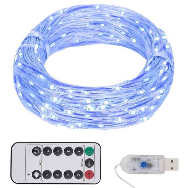 vidaXL Φωτάκια με 150 LED Μπλε 15 μ.