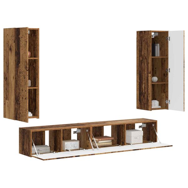 vidaXL &Sigma;&epsilon;&tau; &epsilon;&pi;ί&pi;&lambda;&omicron;&upsilon; &tau;&eta;&lambda;&epsilon;ό&rho;&alpha;&sigma;&eta;&sigmaf; 3 pcs &Pi;&alpha;&lambda;&iota;ό &xi;ύ&lambda;&omicron; &Epsilon;&pi;&epsilon;&xi;&epsilon;&rho;&gamma;&alpha;&sigma;&mu;έ&nu;&omicron; &xi;ύ&lambda;&omicron;