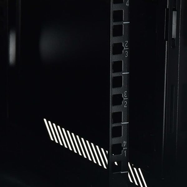 vidaXL Καμπίνα Δικτύου Επιτοίχια 4U 19'' IP20 600 x 450 x 285 χιλ.