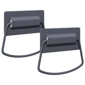 vidaXL &Chi;&epsilon;&rho;&omicron;ύ&lambda;&iota;&alpha; &Nu;&tau;&omicron;&upsilon;&lambda;&alpha;&pi;&iota;ώ&nu; 2 &tau;&mu;&chi;. &Alpha;&nu;&theta;&rho;&alpha;&kappa;ί 85 x 45 &chi;&iota;&lambda; &Mu;έ&tau;&alpha;&lambda;&lambda;&omicron;