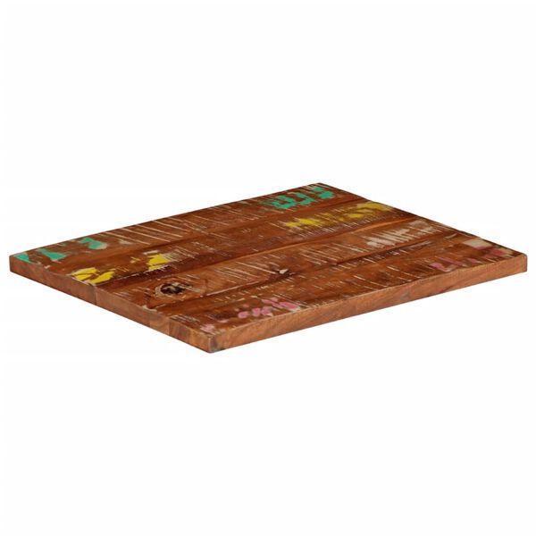 vidaXL Επιφάνεια Τραπεζιού Ορθογώνια 60x50x3,8 εκ. Ανακυκλωμένο Ξύλο