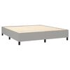 vidaXL &Kappa;&rho;&epsilon;&beta;ά&tau;&iota; Boxspring &mu;&epsilon; &Sigma;&tau;&rho;ώ&mu;&alpha; & LED &Alpha;&nu;.&Gamma;&kappa;&rho;&iota; 180x200&epsilon;&kappa;. &Upsilon;&phi;&alpha;&sigma;&mu;ά&tau;&iota;&nu;&omicron;