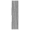 vidaXL Βιβλιοθήκη/Διαχωριστικό Χώρου Γκρι Sonoma 105 x 24 x 102 εκ.