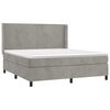 vidaXL &Kappa;&rho;&epsilon;&beta;ά&tau;&iota; Boxspring &mu;&epsilon; &Sigma;&tau;&rho;ώ&mu;&alpha; &Alpha;&nu;&omicron;&iota;&chi;&tau;ό &Gamma;&kappa;&rho;&iota; 180x200 &epsilon;&kappa;. &Beta;&epsilon;&lambda;&omicron;ύ&delta;&iota;&nu;&omicron;
