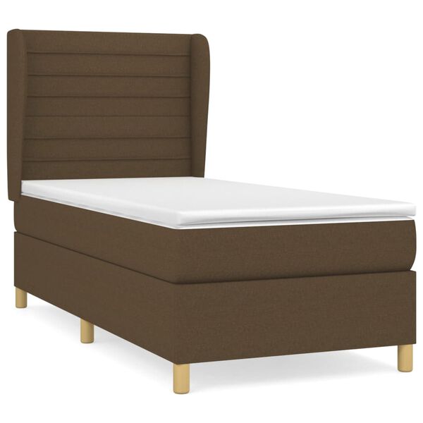 vidaXL &Kappa;&rho;&epsilon;&beta;ά&tau;&iota; Boxspring &mu;&epsilon; &Sigma;&tau;&rho;ώ&mu;&alpha; &Sigma;&kappa;&omicron;ύ&rho;&omicron; &Kappa;&alpha;&phi;έ 80x200 &epsilon;&kappa;. &Upsilon;&phi;&alpha;&sigma;&mu;ά&tau;&iota;&nu;&omicron;