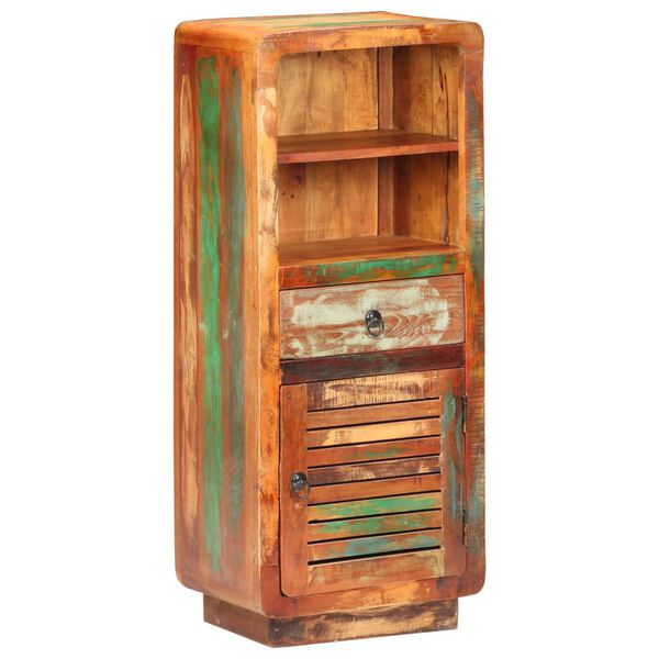 vidaXL Ντουλάπι με Συρτάρι/Ράφια 45x32x110 εκ. Μασίφ Ανακυκλωμένο Ξύλο