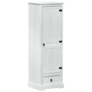 vidaXL &Nu;&tau;&omicron;&upsilon;&lambda;ά&pi;&epsilon;&sigmaf; &Lambda;&epsilon;&upsilon;&kappa;ό 55 x 50 x 170 &epsilon;&kappa;. &Sigma;&tau;&epsilon;&rho;&epsilon;ά &xi;&upsilon;&lambda;&epsilon;ί&alpha; &pi;&epsilon;ύ&kappa;&omicron;&upsilon;