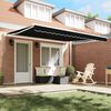 vidaXL Σκηνίτσα Αναδιπλούμενη Μαύρο 400 x 300 εκ Πολυεστέρας