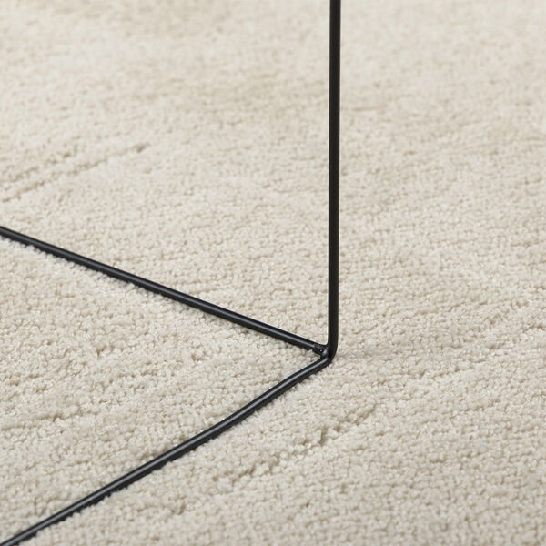 vidaXL Χαλί Μπεζ 100 x 200 cm Πολυεστέρας