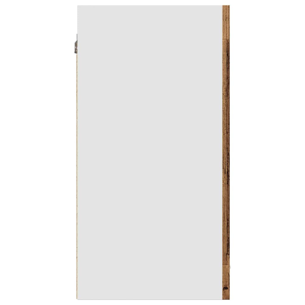 vidaXL Ντουλάπι Κρεμαστό Lyon με Τζάμι 40x31x60 εκ. Επεξ. Ξύλο