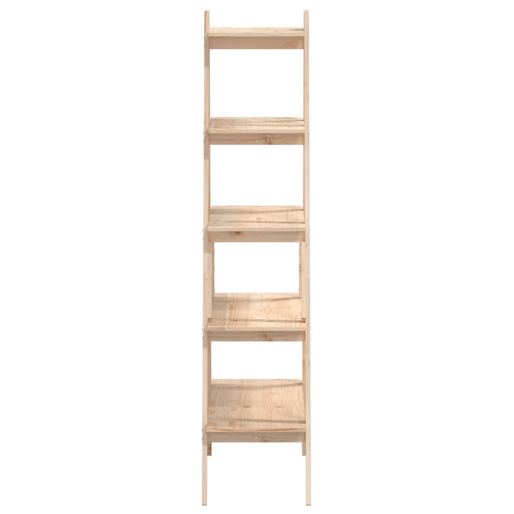 vidaXL Ραφιέρα 5 Επιπέδων Σχήμα Α 110x40x180,5 εκ. Μασίφ Ξύλο Πεύκου