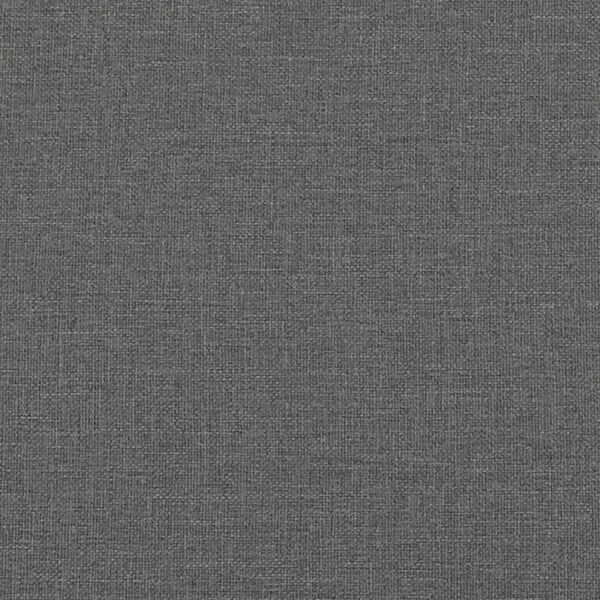 vidaXL Υποπόδιο Σκούρο Γκρι 60 x 50 x 41 εκ. Υφασμάτινο