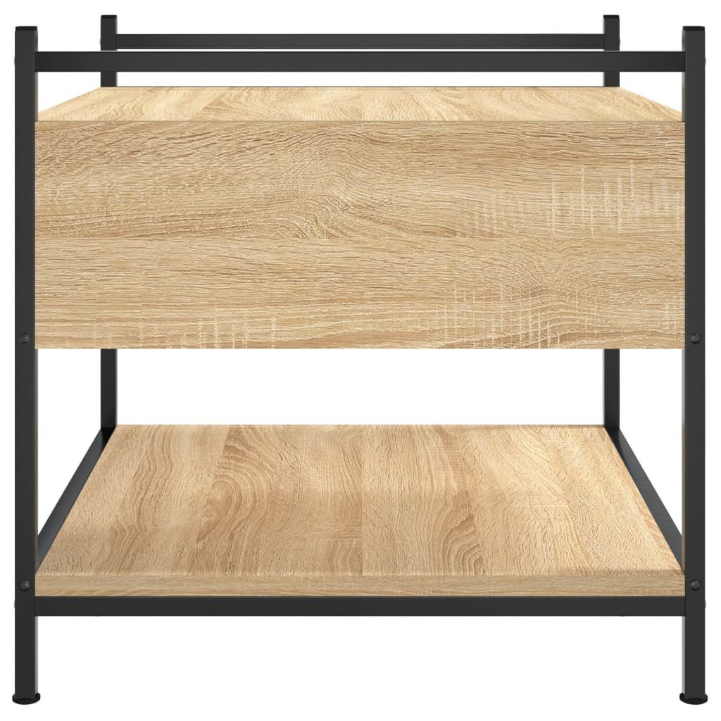 vidaXL Τραπεζάκι Σαλονιού Sonoma Δρυς 50x50x50 εκ. Επεξεργασμένο Ξύλο