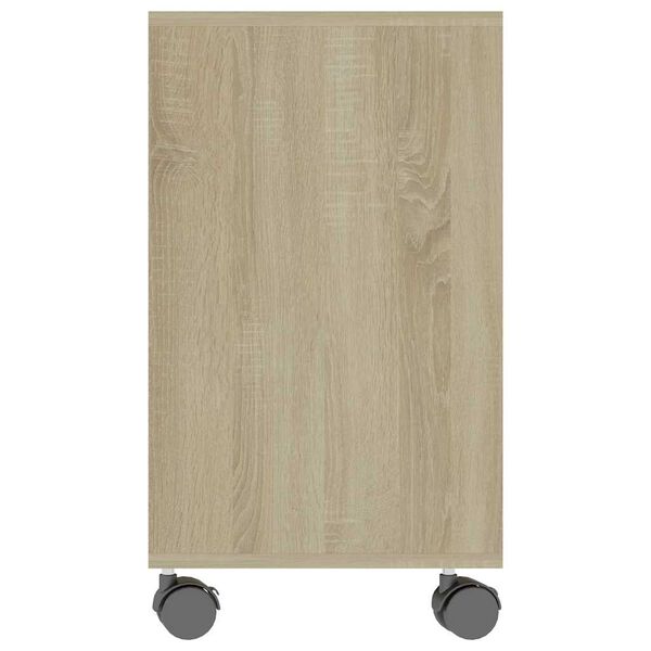 vidaXL Τραπέζι Βοηθητικό Sonoma Δρυς 70x35x55 εκ. Επεξεργασμένο Ξύλο
