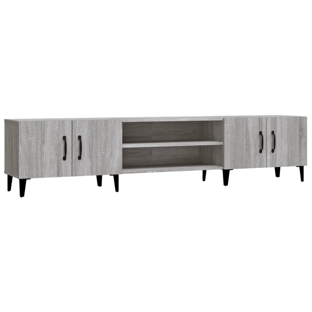 vidaXL Έπιπλο Τηλεόρασης Γκρι Sonoma 180x31,5x40 εκ. από Επεξεργ. Ξύλο