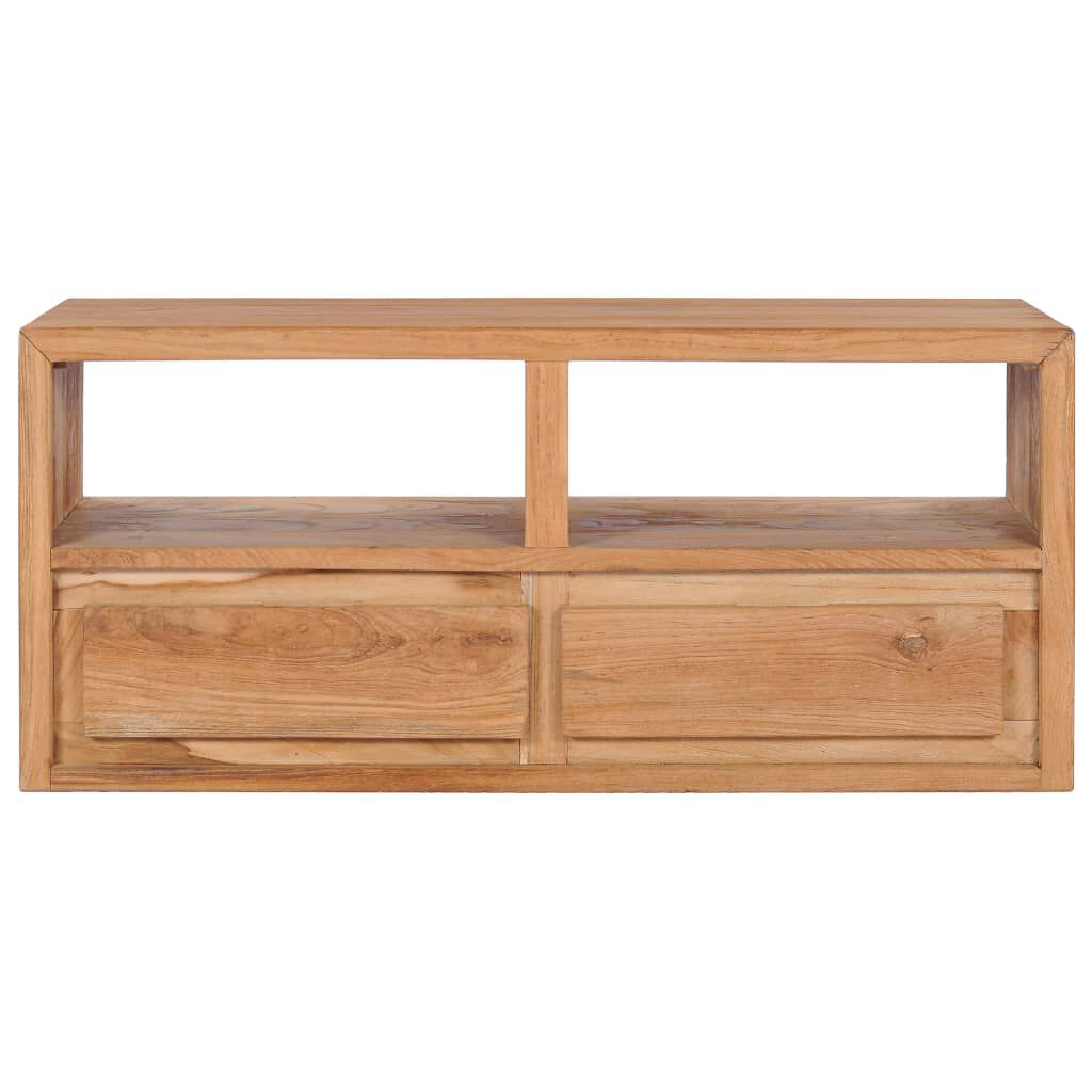 vidaXL Έπιπλο Τηλεόρασης 90 x 30 x 40 εκ. από Μασίφ Ξύλο Teak