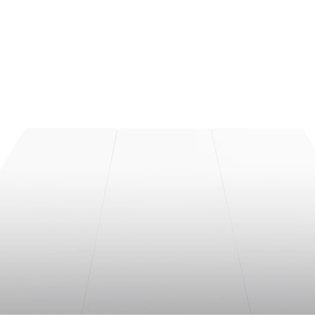 vidaXL Τραπεζαρία Γυαλιστερή Λευκή 179 x 89 x 81 εκ.