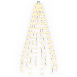 vidaXL &Lambda;&alpha;&mu;&pi;ά&kappa;&iota;&alpha; &Chi;&rho;&iota;&sigma;&tau;&omicron;&upsilon;&gamma;&epsilon;&nu;&nu;&iota;ά&tau;&iota;&kappa;&omicron;&upsilon; &Delta;έ&nu;&tau;&rho;&omicron;&upsilon; 150 LED &Theta;&epsilon;&rho;&mu;ό &lambda;&epsilon;&upsilon;&kappa;ό 150 cm
