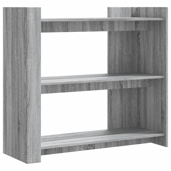 vidaXL Τραπέζι Κονσόλα Γκρι Sonoma 100x35x90 εκ. Επεξεργασμένο Ξύλο