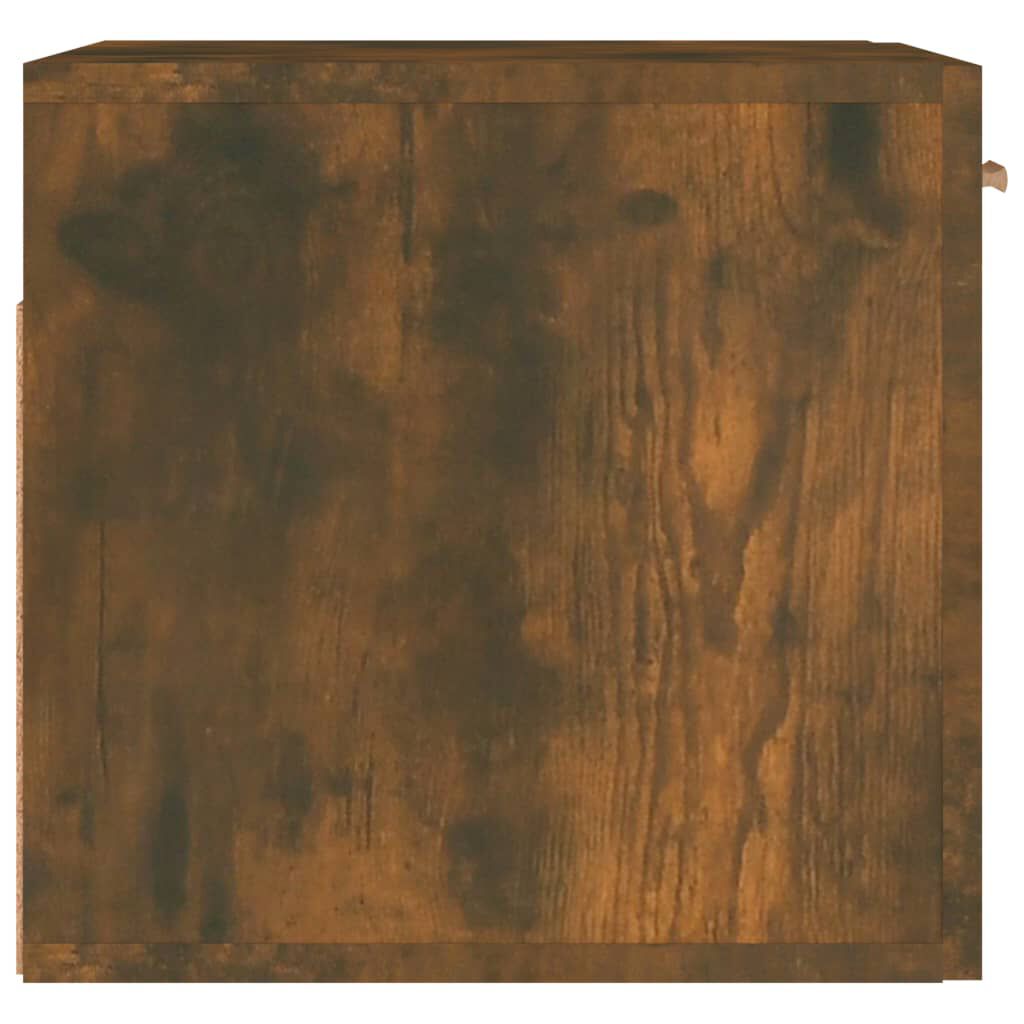 vidaXL Ντουλάπι Τοίχου Καπνιστή Δρυς 80x35x36,5 εκ. Επεξεργασμένο Ξύλο