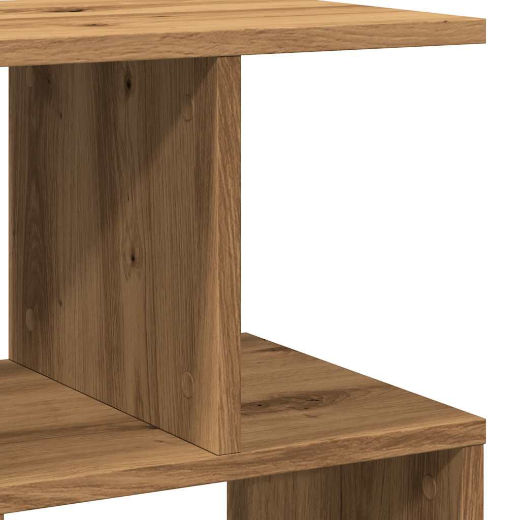 vidaXL Κομοδίνα 2 τεμ Artisan Oak 50x30x51,5 cm Κατασκευασμένο ξύλο
