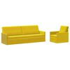 vidaXL &Sigma;&epsilon;&tau; &Kappa;&alpha;&nu;&alpha;&pi;έ 2 pcs &Kappa;ί&tau;&rho;&iota;&nu;&omicron; &Beta;&epsilon;&lambda;&omicron;ύ&delta;&omicron;