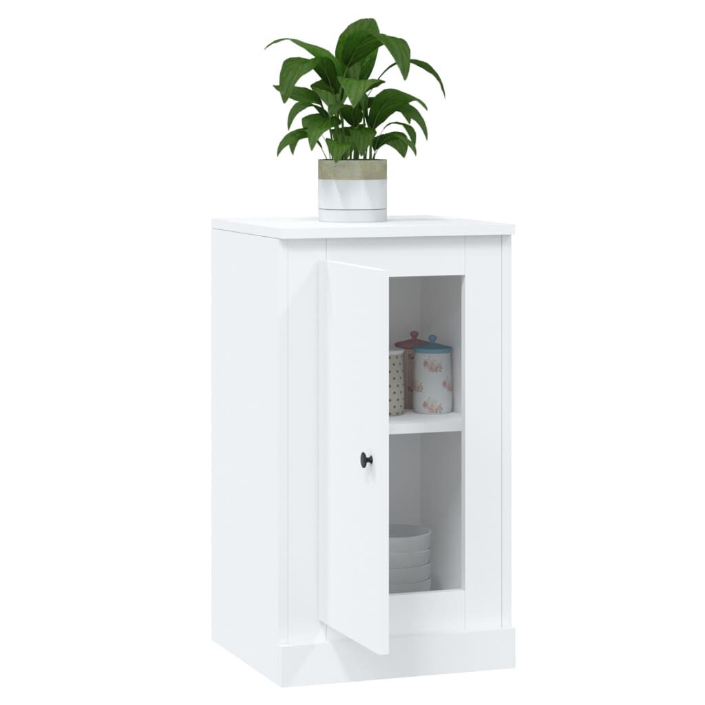 vidaXL Ντουλάπι Λευκό 37,5 x 35,5 x 67,5 εκ. από Επεξεργασμένο Ξύλο