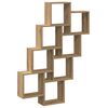 vidaXL &Rho;ά&phi;&iota; &kappa;ύ&beta;&omicron;&sigmaf; &tau;&omicron;ί&chi;&omicron;&upsilon; Artisan Oak 90x15x119,5cm &Kappa;&alpha;&tau;&alpha;&sigma;&kappa;&epsilon;&upsilon;&alpha;&sigma;&mu;έ&nu;&omicron; &xi;ύ&lambda;&omicron;