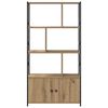 vidaXL Ράφι Βιβλίων Artisan Oak 80 x 30 x 155,5 εκ Επεξεργασμένο ξύλο