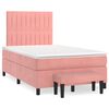 vidaXL &Kappa;&rho;&epsilon;&beta;ά&tau;&iota; Boxspring &mu;&epsilon; &Sigma;&tau;&rho;ώ&mu;&alpha; &Rho;&omicron;&zeta; 120x190 &epsilon;&kappa;. &Beta;&epsilon;&lambda;&omicron;ύ&delta;&iota;&nu;&omicron;