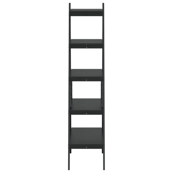 vidaXL Ραφιέρα 5 Επιπέδων Σχήμα Α 110x40x180,5 εκ. Μασίφ Ξύλο Πεύκου