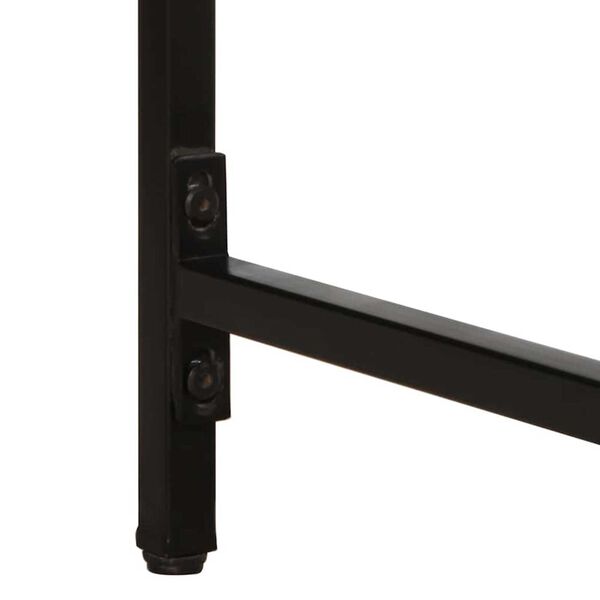 vidaXL Τραπεζαρία 140 x 70 x 75 εκ. από Μασίφ Ακατέργαστο Ξύλο Μάνγκο