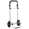 vidaXL Καρότσι Αγορών Μαύρο 36.5 x 46.5 x 100.5 εκ Ύφασμα Oxford