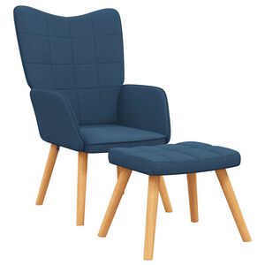 vidaXL &Pi;&omicron;&lambda;&upsilon;&theta;&rho;ό&nu;&alpha; Relax &Mu;&pi;&lambda;&epsilon; &Upsilon;&phi;&alpha;&sigma;&mu;ά&tau;&iota;&nu;&eta; &mu;&epsilon; &Sigma;&kappa;&alpha;&mu;&pi;ό